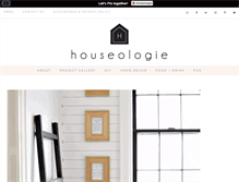 Tablet Screenshot of houseologie.com